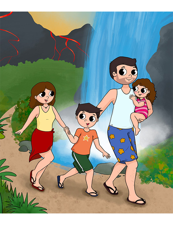 Fully illustrated book. Title: My Family Vacation: Trip To Kokomo